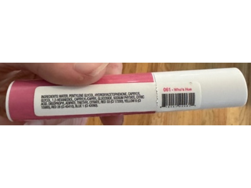 Pretty Smart Liquid Lip & Cheek Stain, 061 Who's Hue, 0.13 fl oz/4 mL