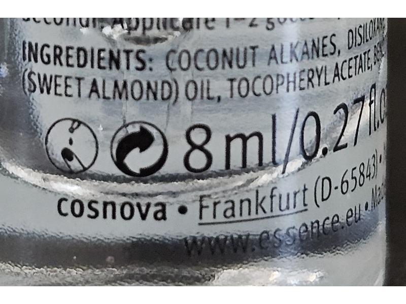 Essence Nail Art Express Dry Drops, +Caring Almond Oil, 0.27 fl oz/8 mL