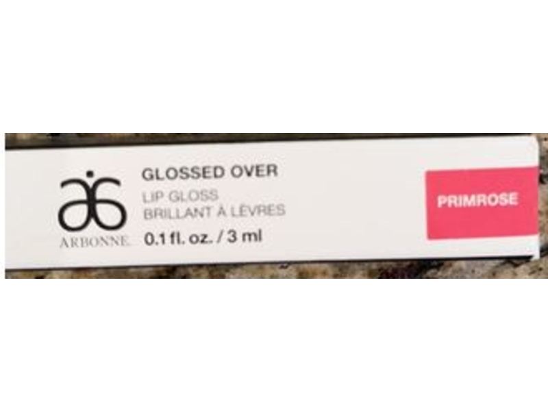 Arbonne Glossed Over Lip Gloss, Primrose, 0.11 fl oz/3 mL