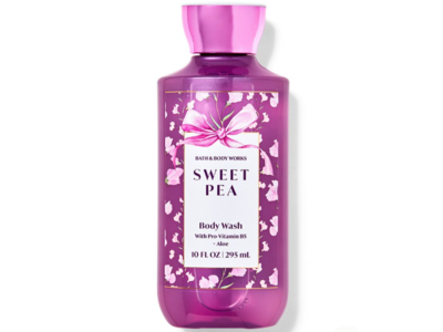 Bath & Body Works Body Wash, Sweet Pea, 10 fl oz/295 mL