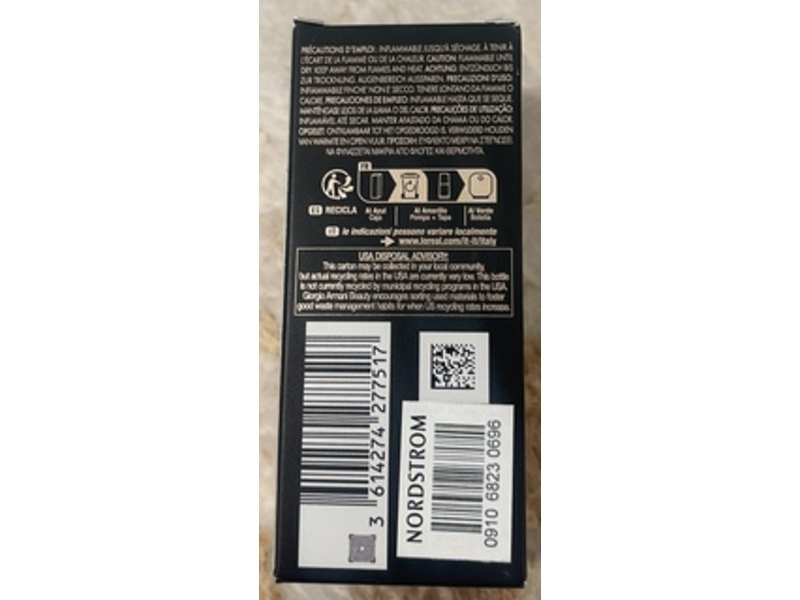 Armani Luminous Silk Foundation, 5.5 Light Medium Cool Peach, 1.0 oz/30 mL