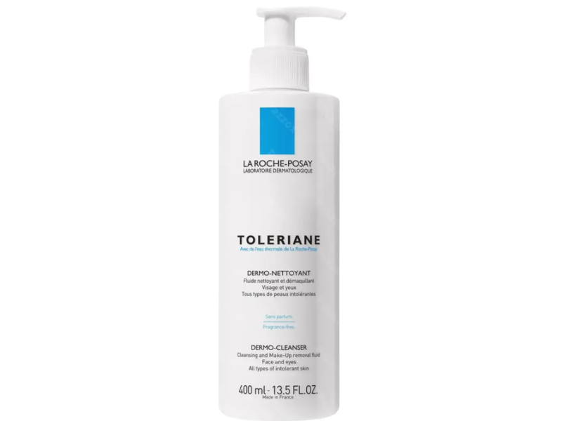 La Roche-Posay Toleriane Face & Eyes Dermo-Cleanser, 13.5 fl oz/400 mL