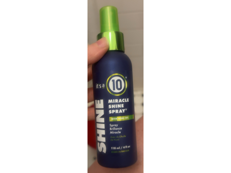 It's A 10 Miracle Shine Spray, Noni Oil, 4 fl oz/118 mL