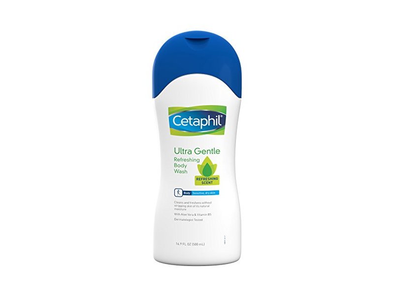 Cetaphil Ultra Gentle Body Wash, Refreshing Scent, 16.9 Ounce Ingredients and Reviews