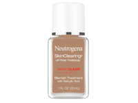 Neutrogena SkinClearing Oil-Free Makeup Foundation, Cocoa 115, 1 fl oz/30 mL - thumbnail 1