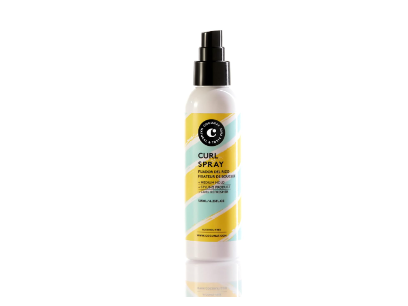 Cocunat Curl Spray, Medium Hold, 4.23 fl oz/125 mL