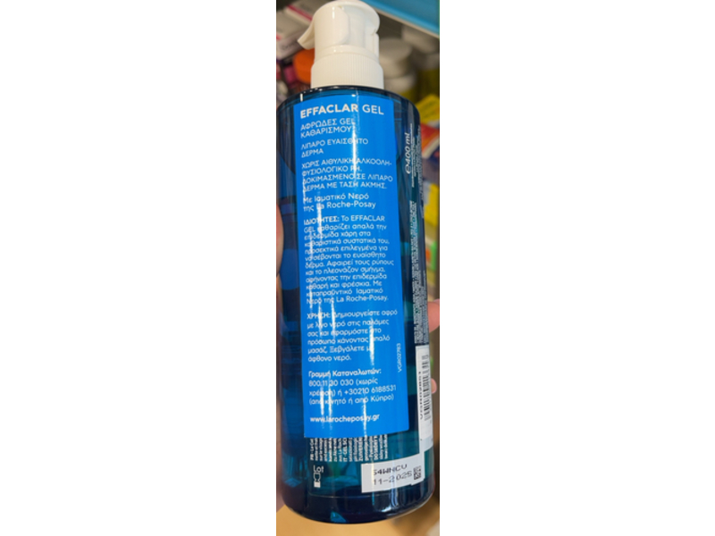 La Roche Posay Effaclar Purifying Foaming Gel, 400 mL