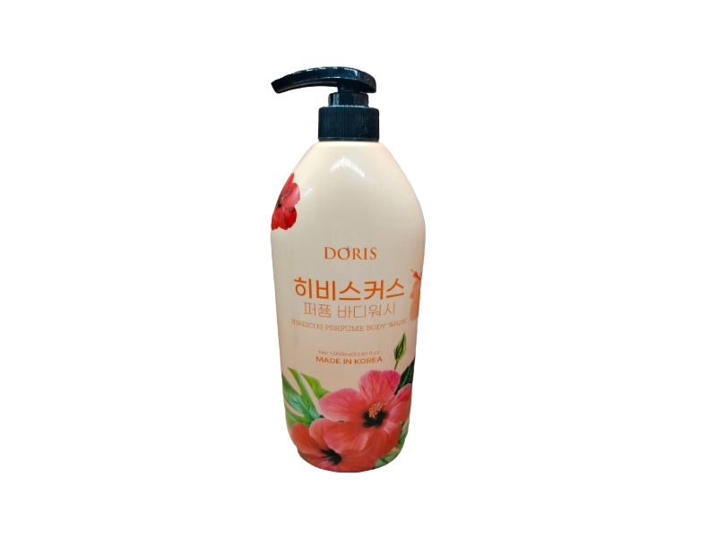 Doris Body Wash, Hibiscus Perfume, 33.81 fl oz/1000 mL