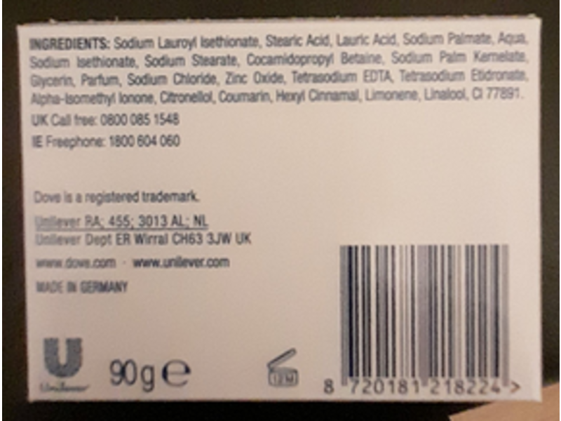 Dove Beauty Cream Bar, 90 g (Pack of 4)