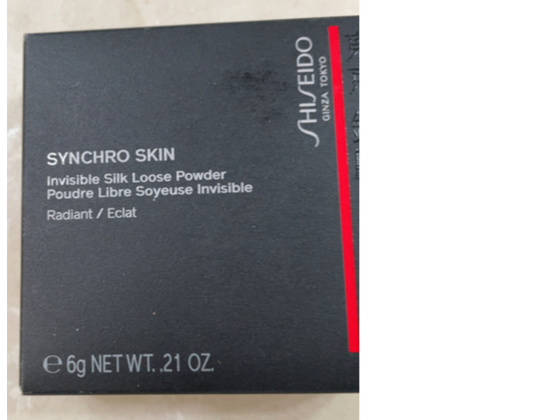 Shiseido Synchro Skin Invisible Silk Loose Powder, 01 Radiant, 0.21 oz/6 g