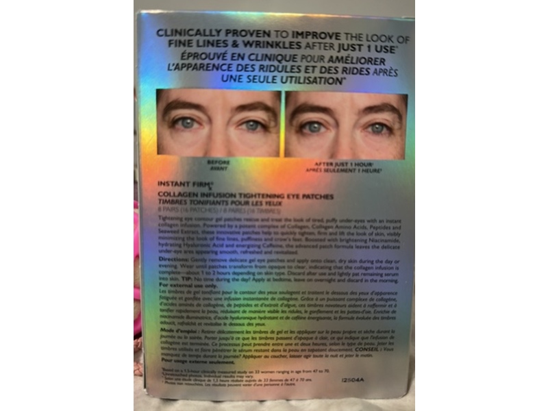 Peter Thomas Roth Instant Firm Collagen Infusion Tightening Eye Patches, 8 Pairs