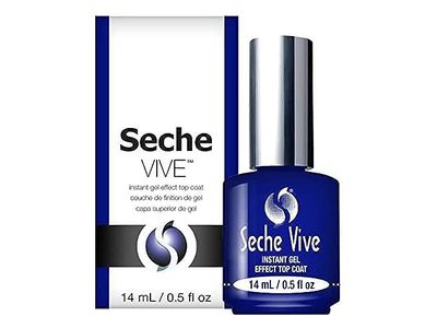 Seche Vive Instant Gel Effect Top Coat, 0.5 fl oz