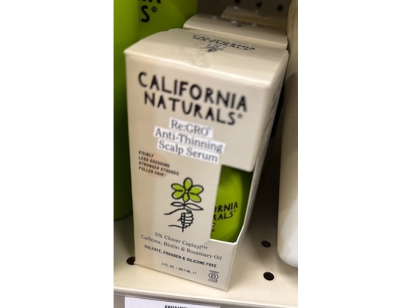 Calfornia Naturals Re:GRO Anti-Thinning Scalp Serum, 3 fl oz/88.7 mL