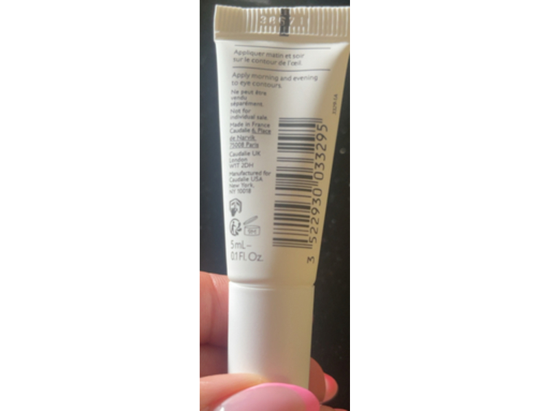 Caudalie Vinoperfect Brightening Eye Cream, 0.1 fl oz/15 mL