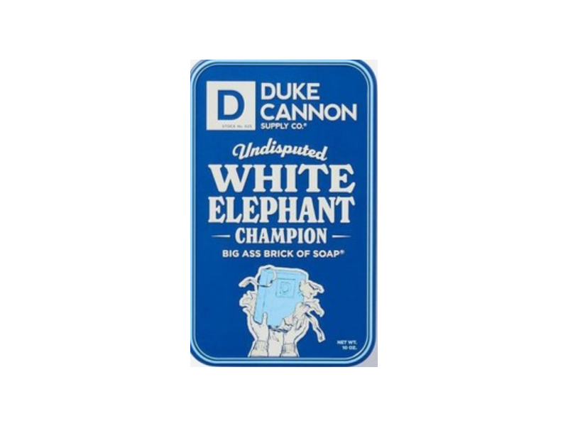 Duke Cannon Supply Co. Soap, White Elephant Champion, 10 oz/283 g