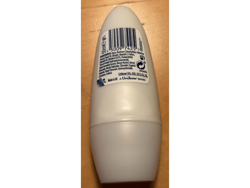 Dove Moisture Cream Antiperspirant, Original, 50 mL