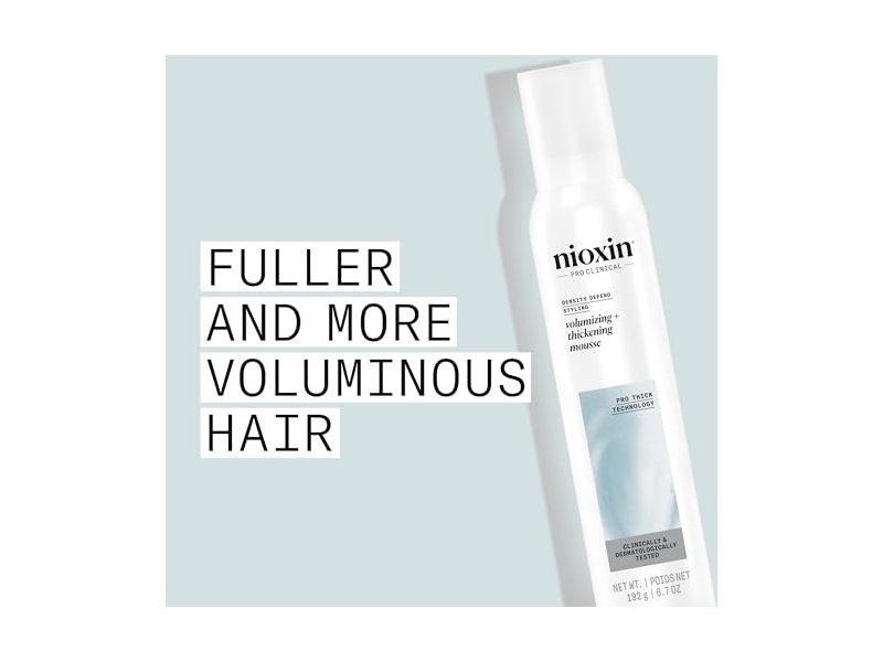Nioxin Density Defend Styling Volumizing + Thickening Mousse, 6.7 oz/292 g