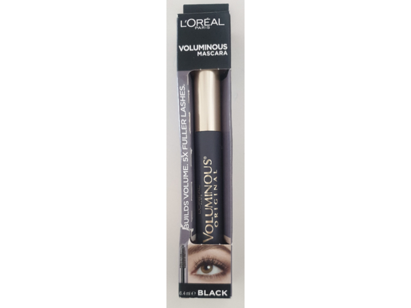 L'Oreal Paris Voluminous Mascara, Original, Black, 6.4 ml