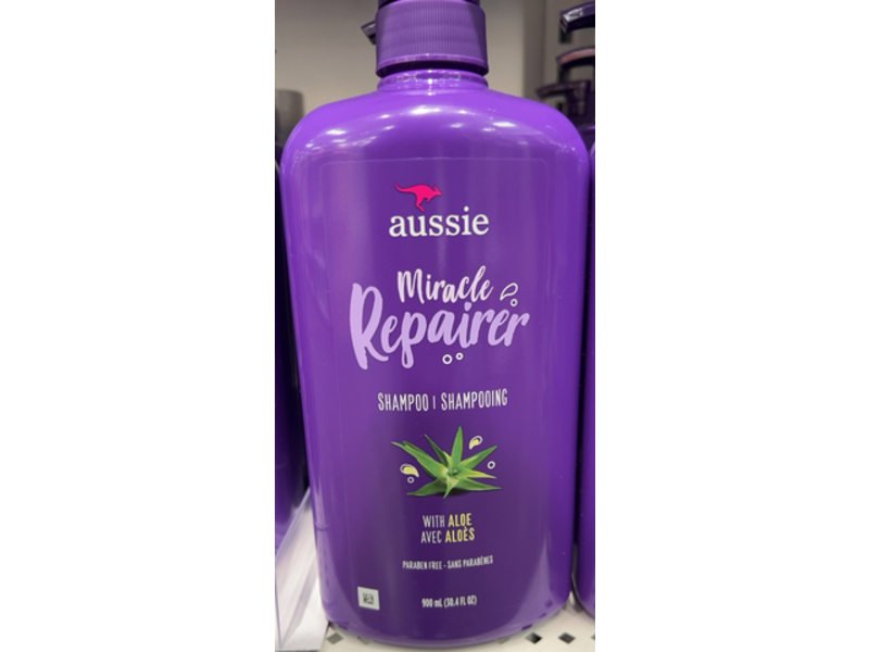 Aussie Miracle Repairer Shampoo, Aloe, 30.4 fl oz/900 mL