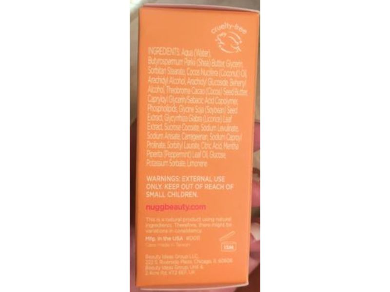 Nugg Lip Bestie Coconut Lip Mask, 0.24 oz/7 g