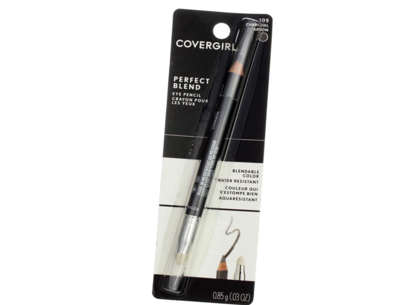 CoverGirl Perfect Blend Eye Pencil, 105 Charcoal, 0.3 oz/0.85 g, Pack Of 2