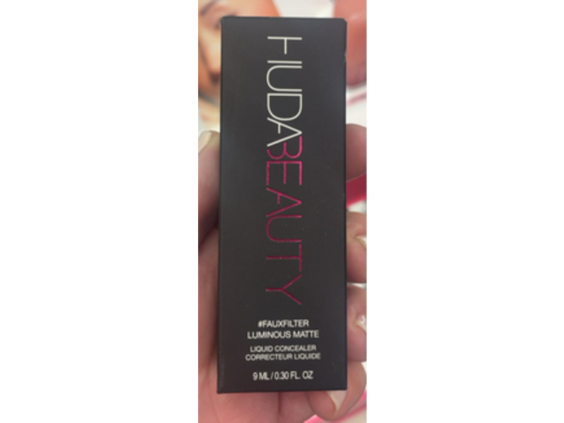 Huda Beauty Fauxfilter Luminous Matte Liquid Concealer, Candied Ginger 6.1G, 0.30 fl oz/9 mL