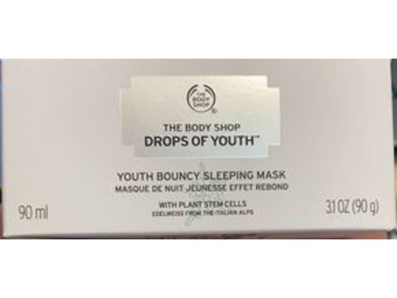 The Body Shop Drops of Youth Sleeping Mask, 3.1 oz/90 g