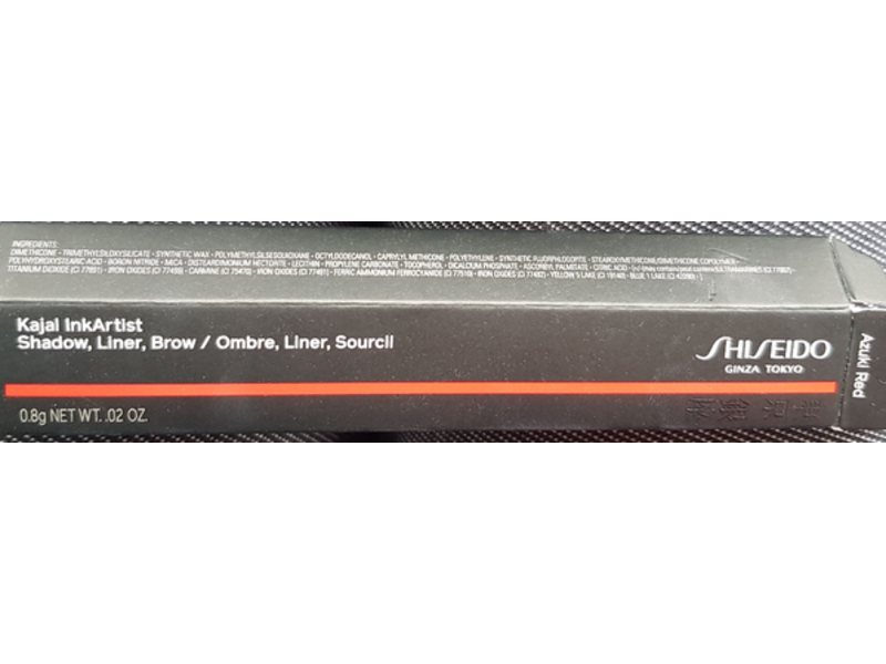 Shiseido Kajal Inkartist, Eyeshadow & Brow Color, Azuki Red, 0.02 oz/0.8 g