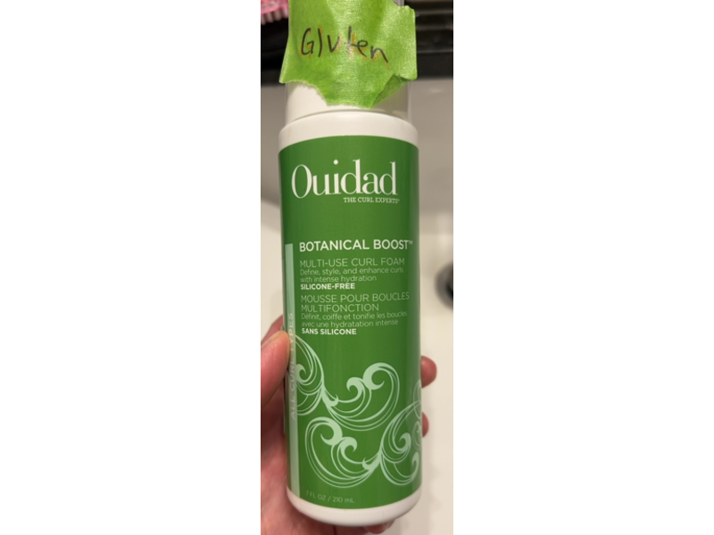 Ouidad Botanical Boost Multi-Use Curl Foam, 7 fl oz/210 mL