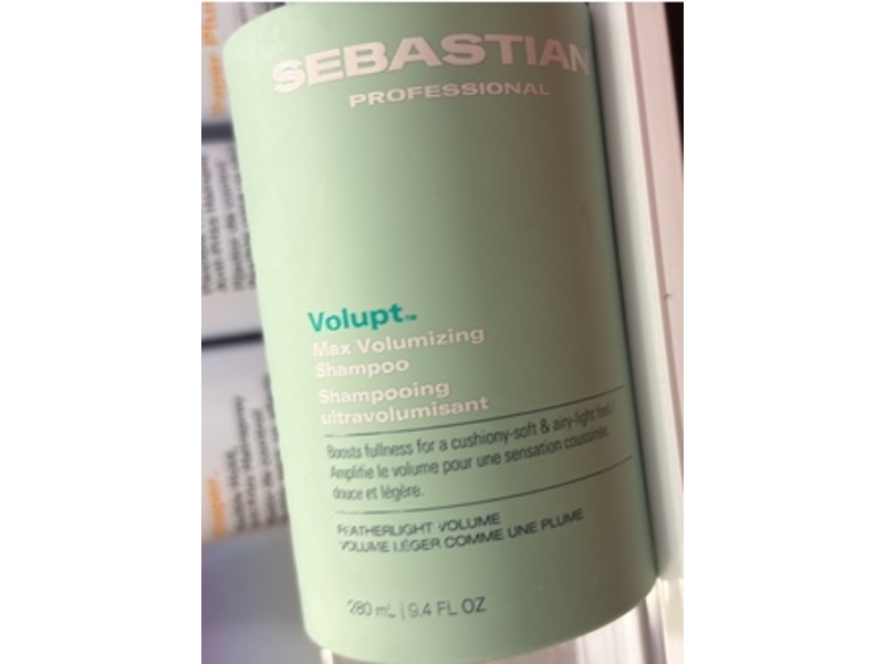 Sebastian Professional Max Volumizing Shampoo, Volupt, 9.4 fl oz/290 mL