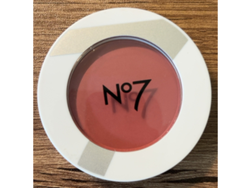 No7 Matte Powder Blusher, Pomegranate, 0.1 oz/3 g