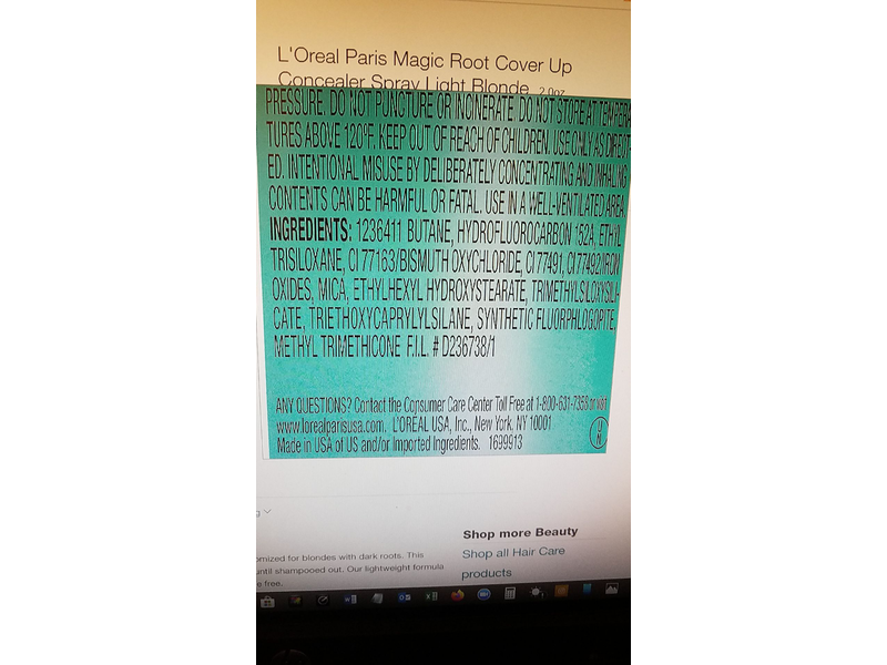 L'Oreal Magic Root Coverup, Light Blonde, 2.0 oz (57 g)