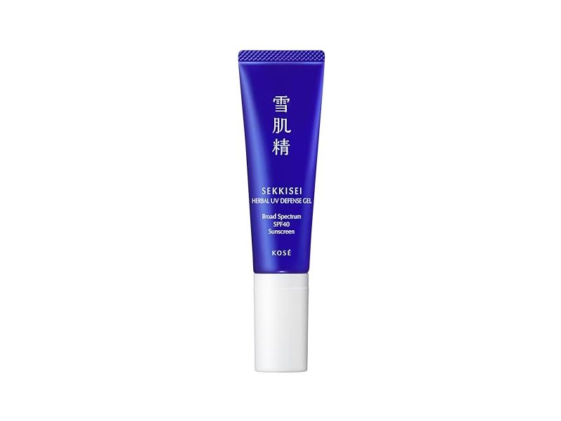 Sekkisei Herbal UV Defense Gel Face Sunscreen, SPF 40, 1 oz/30 mL