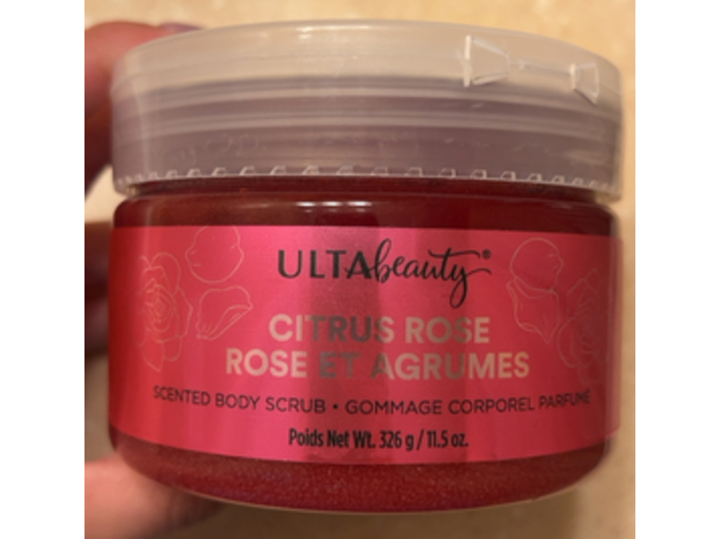 Ulta Beauty Scented Body Scrub, Citrus Rose, 11.5 oz/326 g