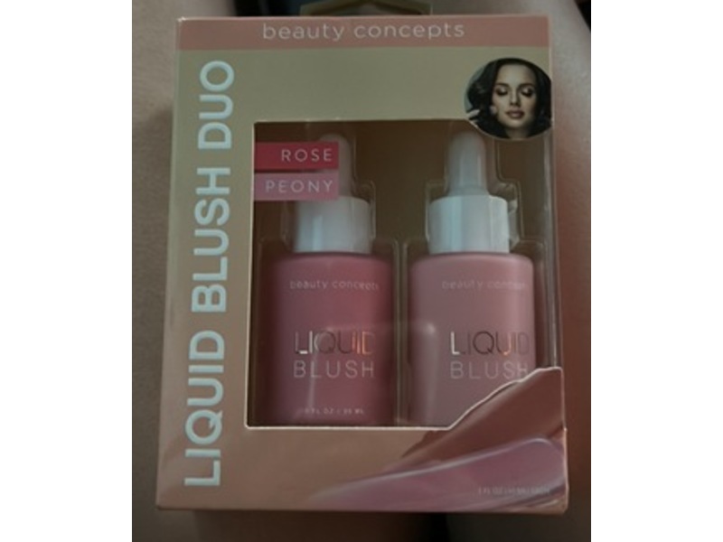 Beauty Concepts Liquid Blush, Peony + Rose, 1 fl oz/30 mL
