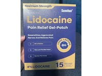 Sumifun Pain Relief Gel-Patch, 14% Lidocaine, 15 Count - thumbnail 2