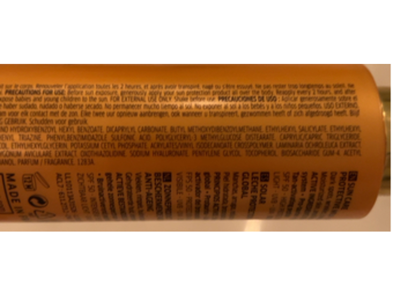 Lierac Paris Sunissime Anti-Age Global, SPF 50, 5.07 fl oz/150 mL