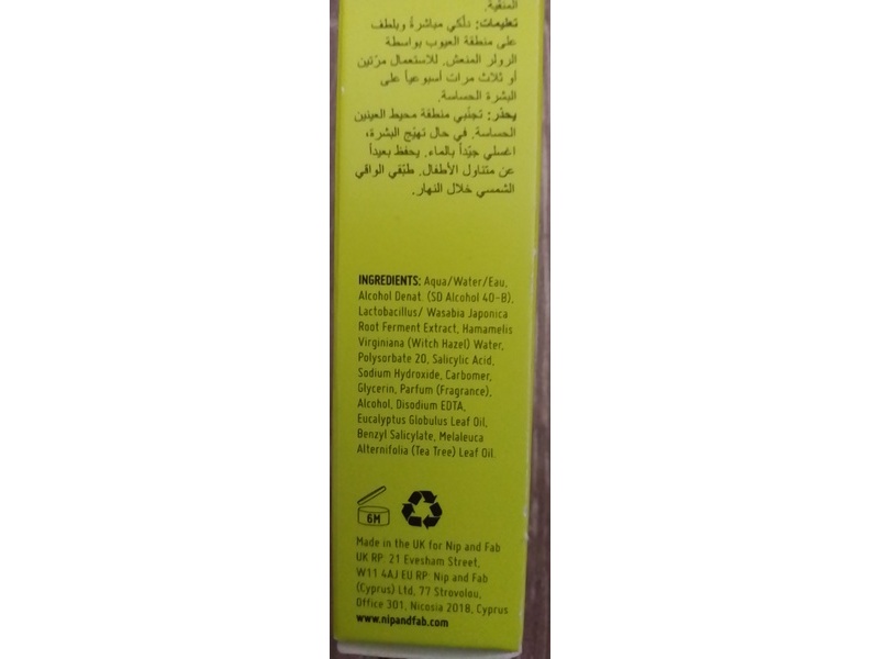 Nip + Fab Teen Skin Fix Spot Zap, 0.5 fl oz/15 mL