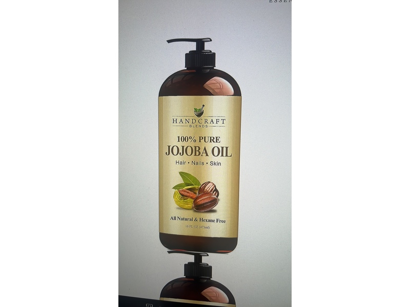 Handcraft Blends 100% Pure Jojoba Oil, 16 fl oz/473 mL