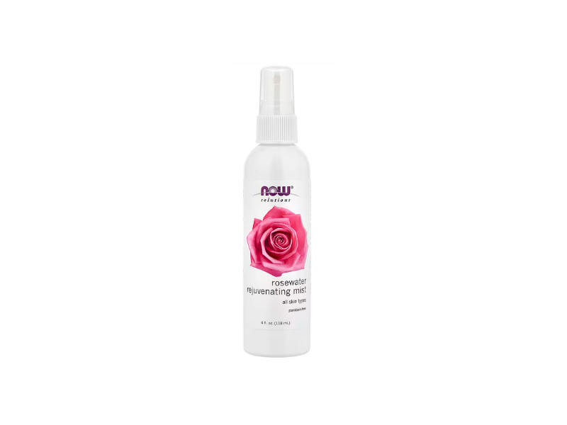 Now Solutions Rosewater Rejuvenating Mist, 4 fl oz/118 mL