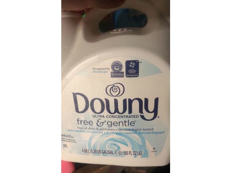 Downy Free And Gentle Liquid Fabric Conditioner, 244 Loads, 165 fl oz