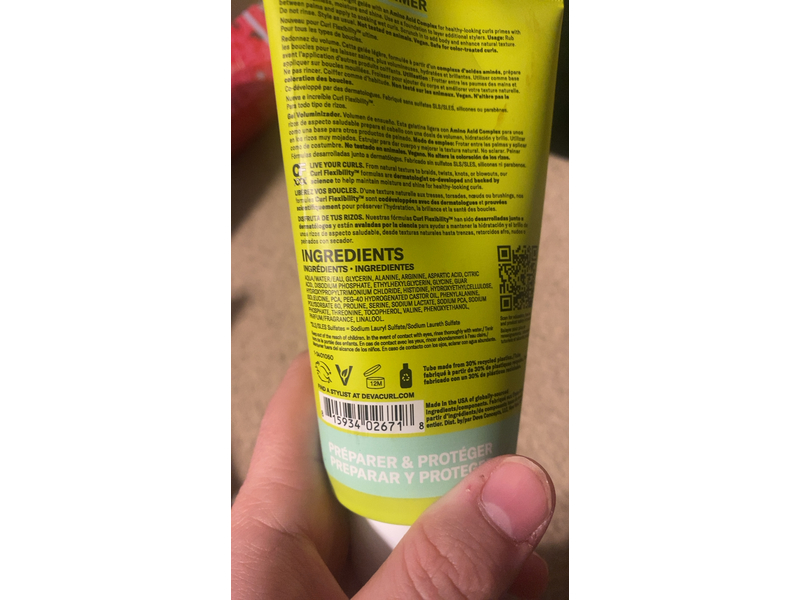 DevaCurl Plumping Primer Body-Building Gel, 5 fl oz/147 mL