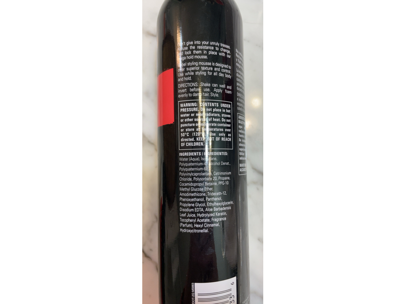 Rebel Refuse Styling Mousse, 9.4 fl oz/267 g