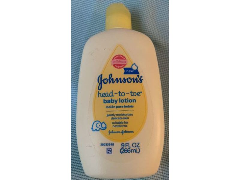 Johnson's Head-To-Toe Baby Lotion, 9 fl oz/266 mL