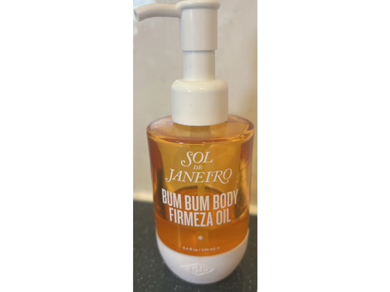 Sol De Janeiro Bum Bum Body Firmeza Oil, 3.4 fl oz/100 mL