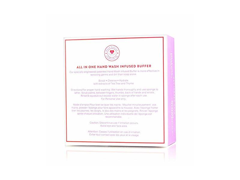 Spongelle Hand Defense Hand Wash, Thyme, Tea Tree Oils, 3.5 oz/99 g