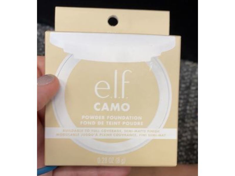 e.l.f. Camo Powder Foundation, Fair 120 N, 0.28 oz/8 g