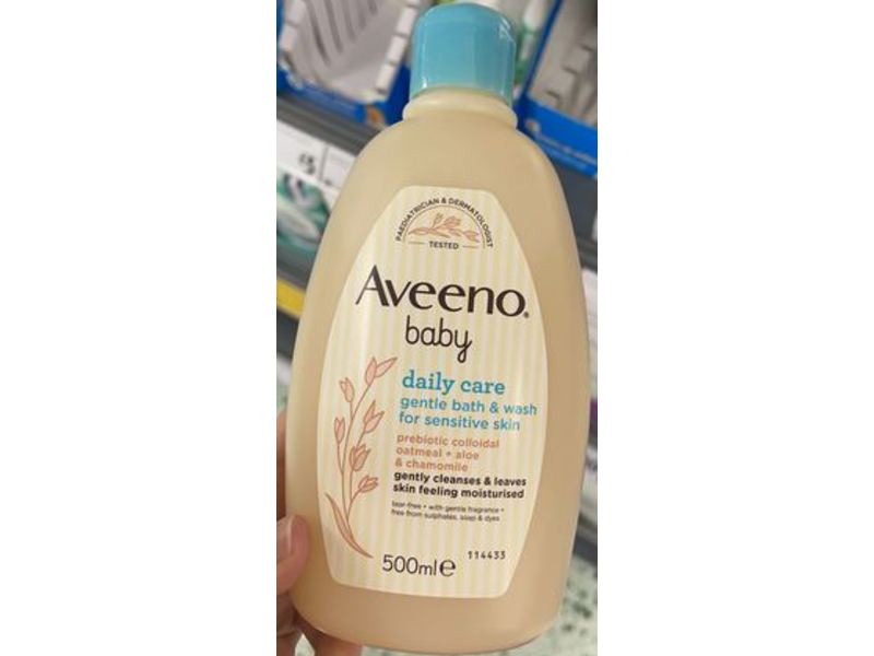 Aveeno Baby Daily Care Baby Gentle Bath And Wash, 500 ml