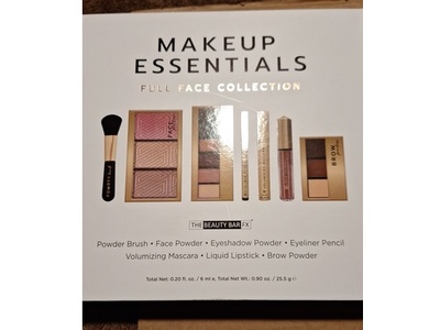 The Beauty Bar Makeup Essentials Full Face Collection, 0.20 fl oz/6 mL