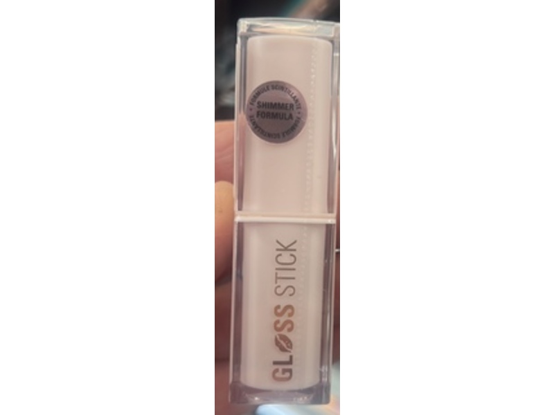 Makeup Revolution Pout Lip Gloss Stick, Shimmer Sugar Cookie Pink, 0.1 oz/3 g